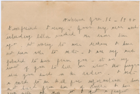 Letter from E.H. DeWitt to Tomoye Nozawa (ddr-densho-410-242)