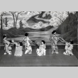 Six girl performing at the Nippon Kan Theatre (ddr-densho-474-160)