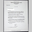 Letter to Charles Matsumoto from Bill Yoshino (ddr-chijacl-1-761)