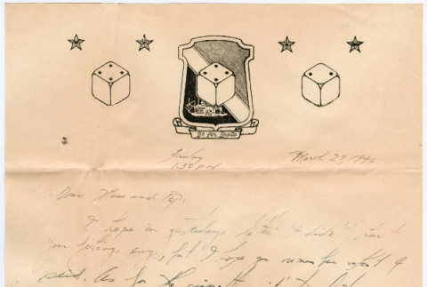 Letter from Tadashi Ishida to Mr. & Mrs. Y Ishida (ddr-densho-535-346)
