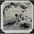 A family swimming (ddr-densho-300-474)