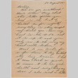 Letter from Alvin Uchiyama to Kathleen Koga Uchiyama (ddr-densho-406-156)