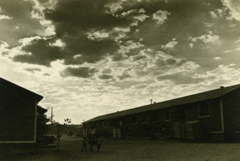 Concentration camp barracks (ddr-densho-159-27)
