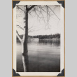 Body of water surrounded by trees (ddr-densho-542-317)