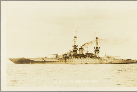 Photo of the USS Mississippi (ddr-njpa-13-99)