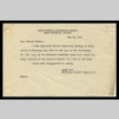 Announcement from Yoneo Bepp, Chairman, Charter Commission to Charter Members, May 11, 1943 (ddr-csujad-55-773)