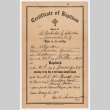 Certificate of Baptism for Charles Roselin Jr. (ddr-densho-550-44)