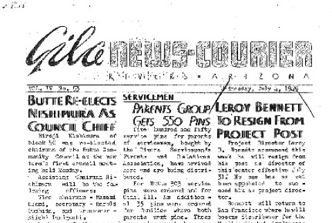 Gila News-Courier Vol. IV No. 53 (July 4, 1945) (ddr-densho-141-412)
