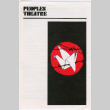 Program from People Theatre production of play 