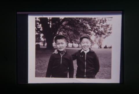 (Slide) - Image of two boys (ddr-densho-330-88-master-6c62b0c1db)