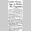 Curfew Keeps Japs at Home; No Vegetables (March 29, 1942) (ddr-densho-56-726)