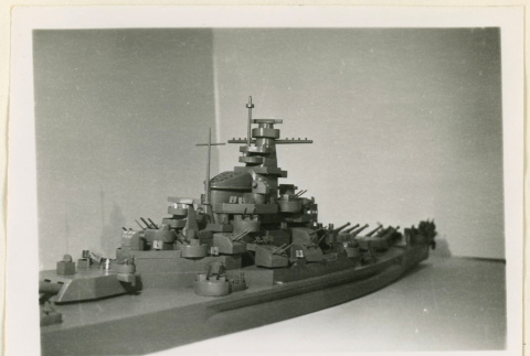 South Dakota ship model stern (ddr-densho-37-1368)