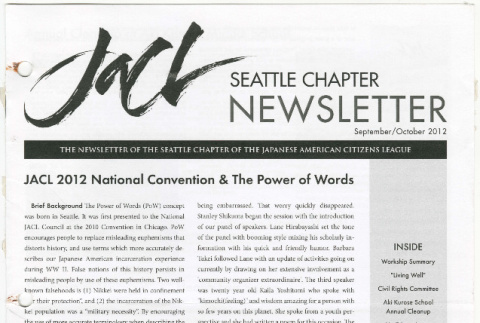 Seattle Chapter, JACL Reporter, September/October 2012 (ddr-sjacl-1-594)