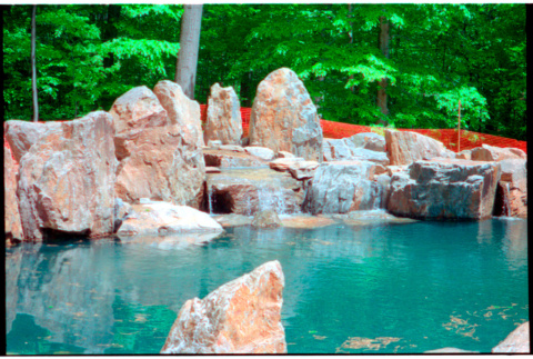 Pool with rock feature (ddr-densho-377-2602)