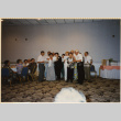 Group standing in banquet room (ddr-densho-466-537)