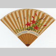 Amache Silk Screen Printing Fan (ddr-densho-356-1044)