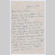 Letter to Henrietta Schoen from Takuyo Togawa (ddr-densho-223-59)