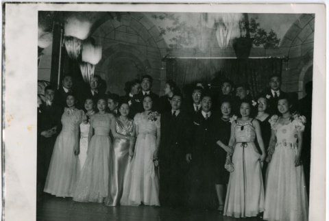 Group portrait of teens at dance (ddr-densho-329-791)