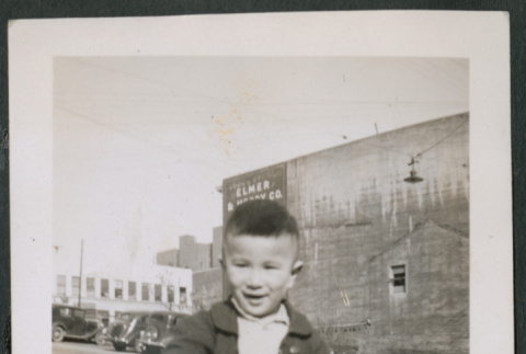 Photo of a child standing (ddr-densho-483-765)
