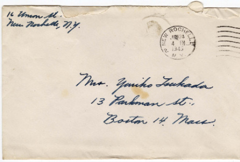 Letter to Yuri Tsukada from Richard Tsukada (ddr-densho-356-464)