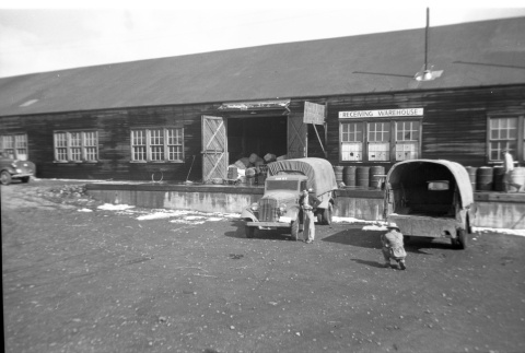 Receiving Warehouse full of Baggage (ddr-densho-570-51)