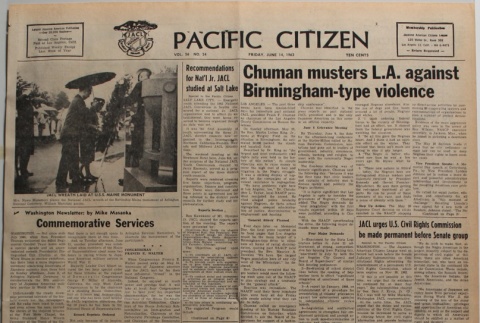 Pacific Citizen, Vol. 56, No. 24 (June 14, 1963) (ddr-pc-35-24)