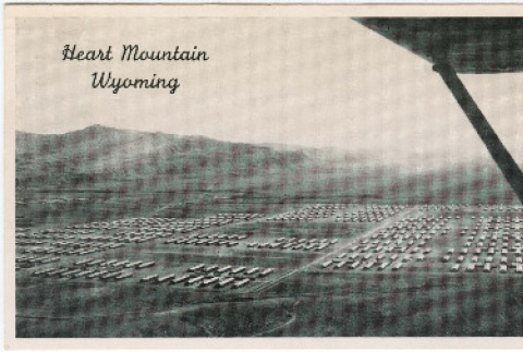 Postcard sent to T.K. Pharmacy from Heart Mountain concentration camp (ddr-densho-319-326)