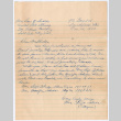 Letter from Chizu Takeda to Dan Shields (ddr-densho-501-201)