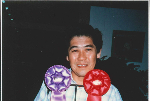 Norm with ribbons from fair (ddr-densho-441-47)