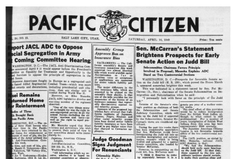 The Pacific Citizen, Vol. 28 No. 15 (April 16, 1949) (ddr-pc-21-15)