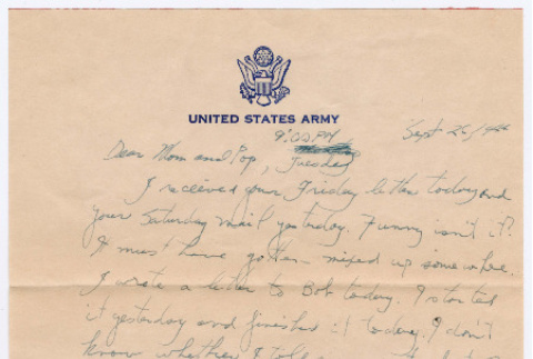Letter from Tadashi Ishida to Mr. & Mrs. Y Ishida (ddr-densho-535-22)