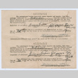 Affidavit Issued by War Department and Signed by William Iino (ddr-densho-368-804)