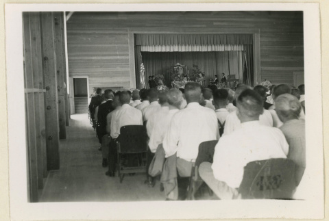 Memorial service for Sgt. Kazuo Otani (ddr-densho-37-1714)