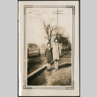 Two girls on brick road (ddr-densho-293-111)