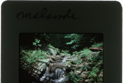 Waterfall at the Malavode project (ddr-densho-377-485)