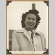 Ruth (Saitow) Kikawa at U.C.L.A. (ddr-densho-542-346)