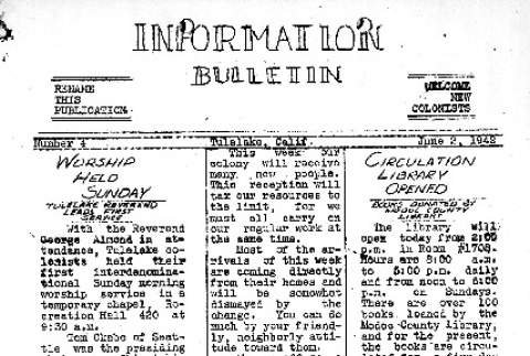 Information Bulletin #4 (June 2, 1942) (ddr-densho-65-303)