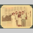 Friends in front of a building (ddr-densho-328-203)