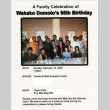 Invitation to Wakako Domoto's 95th birthday celebration (ddr-densho-443-217)