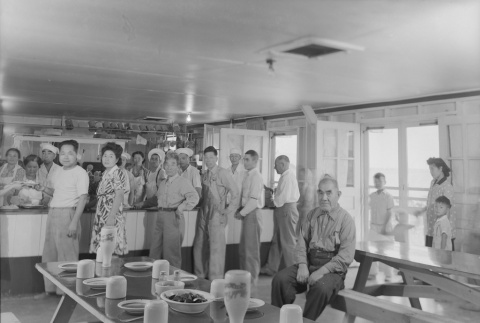 Japanese Americans in mess hall (ddr-densho-37-738)