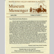 Issue of the White River Valley Historical Society Newsletter, the Museum Messenger. Vol. 9, Issue 2 (ddr-densho-474-164)