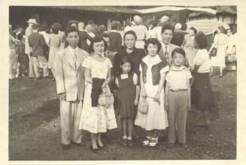 Shiuko Sakai and Tami Okamura with Friends and Family (ddr-one-2-155)