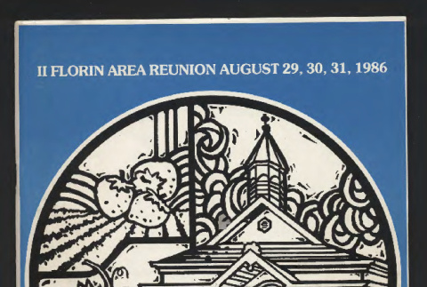 II Florin area reunion, August 29, 30, 31, 1986: pre-evacuation Japanese community reunion, Florin, Elk Grove, Mayhew, Perkins, Taishoku, Brighton (ddr-csujad-55-2689)