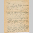 Letter from Alvin Uchiyama to Kathleen Koga Uchiyama (ddr-densho-406-119)