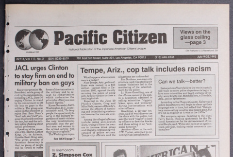 Pacific Citizen, Vol. 117, No. 2 (July 9-22, 1993) (ddr-pc-65-27)