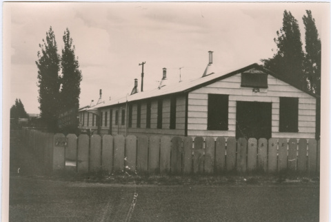 Original military police office at Tule Lake (ddr-densho-345-123)