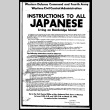 Instructions to all Japanese living on Bainbridge Island (ddr-csujad-55-2498)