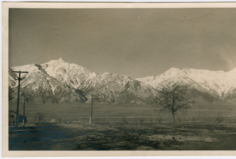 Photo of mountains (ddr-densho-355-287)