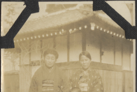 Two women and a boy (ddr-densho-432-127)