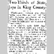 Two-Thirds of State Japs in King County (December 16, 1941) (ddr-densho-56-553)
